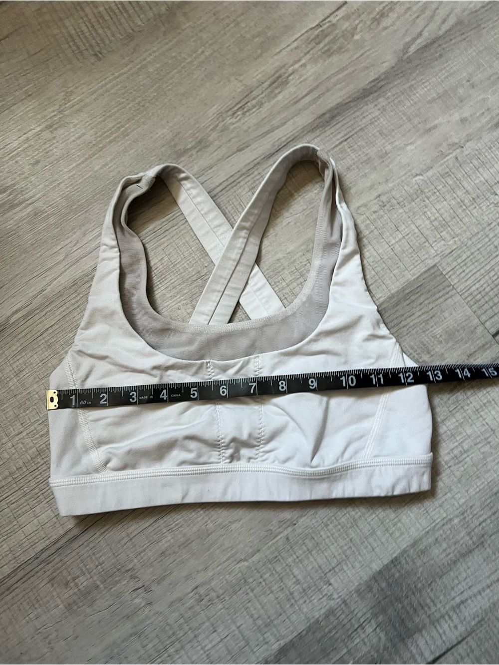 LULULEMON Run: Stuff Your Bra White Size 6 - Picture 12 of 12